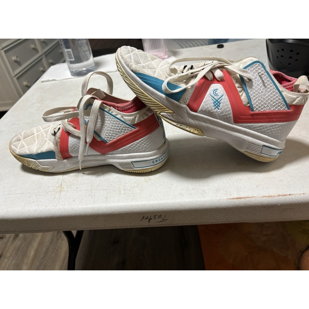 Crossover Culture Fortune LP White Light‎ Miami Basketball Shoes Size 8.5